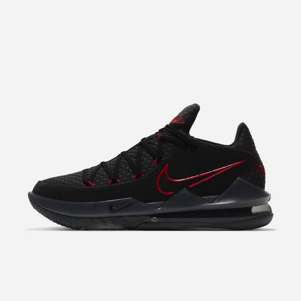 Chaussure De Basket Nike LeBron 17 Low Noir 3078-659 Black/Dark Grey/University Red Femme | WAK-65254934